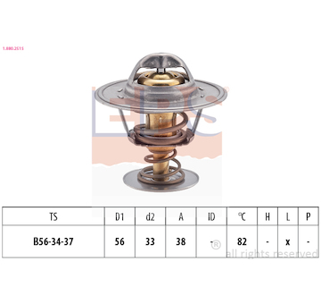 Termostat, chladivo EPS 1.880.251S