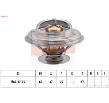 Termostat, chladivo EPS 1.880.256S