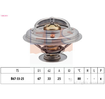 Termostat, chladivo EPS 1.880.301S