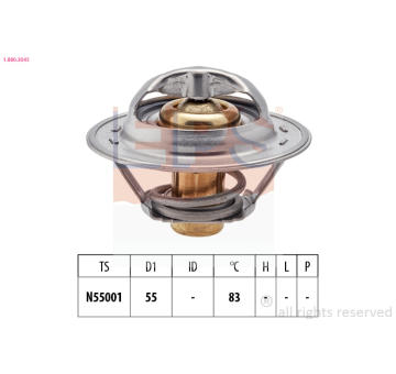 Termostat, chladivo EPS 1.880.304S
