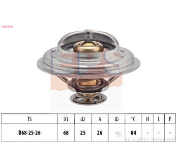 Termostat, chladivo EPS 1.880.326S
