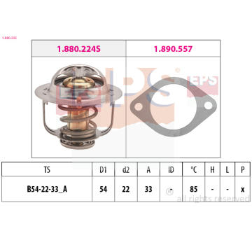 Termostat, chladivo EPS 1.880.335