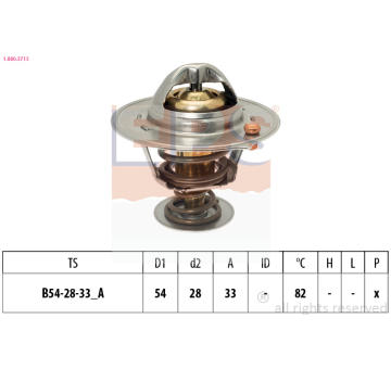 Termostat, chladivo EPS 1.880.371S