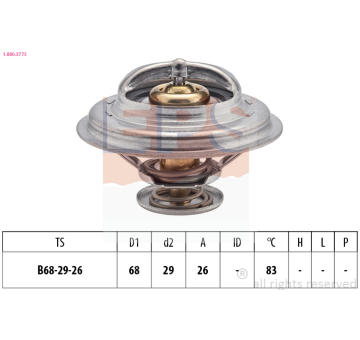 Termostat, chladivo EPS 1.880.377S