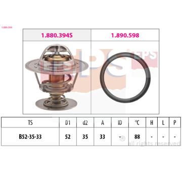 Termostat, chlazení oleje EPS 1.880.394