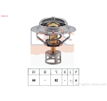 Termostat, chladivo EPS 1.880.523S