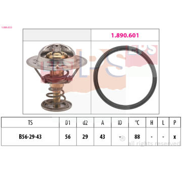 Termostat chladenia EPS 1.880.553