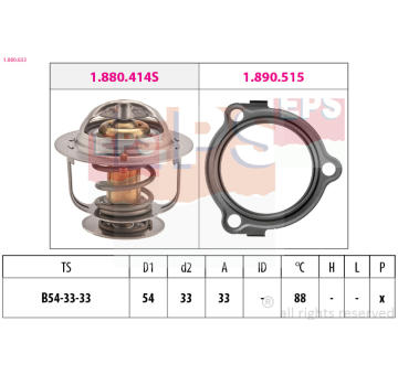 Termostat, chladivo EPS 1.880.633