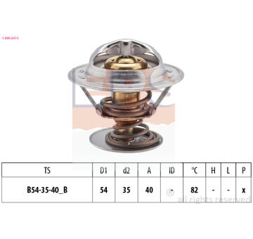 Termostat, chladivo EPS 1.880.641S