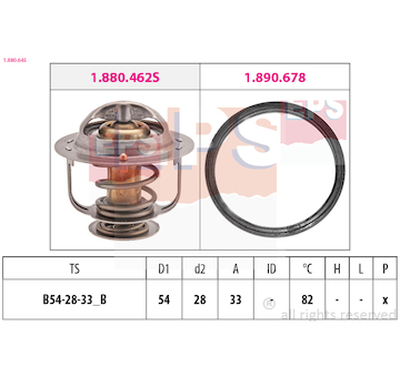 Termostat, chladivo EPS 1.880.645