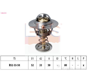 Termostat, chladivo EPS 1.880.674S