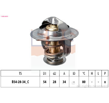 Termostat, chladivo EPS 1.880.694S