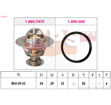 Termostat chladenia EPS 1.880.797