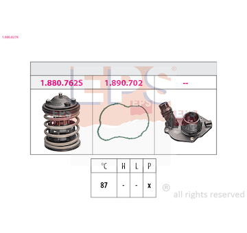 Termostat, chladivo EPS 1.880.827K