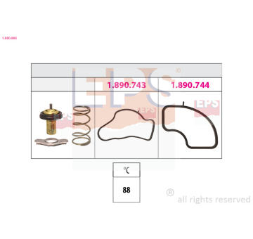 Termostat, chladivo EPS 1.880.986