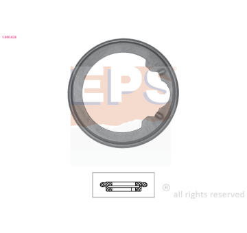Těsnění, termostat EPS 1.890.628
