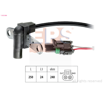 Snímač, počet otáček EPS 1.953.008