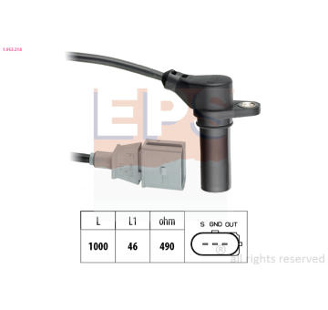 Snímač, poloha vačkového hřídele EPS 1.953.218