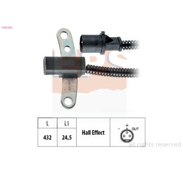 Snímač, počet otáček EPS 1.953.253