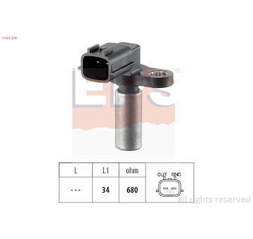 Snímač, poloha vačkového hřídele EPS 1.953.276