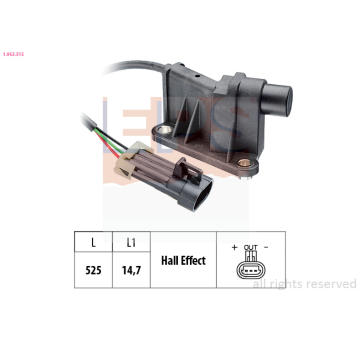 Snímač, poloha vačkového hřídele EPS 1.953.315