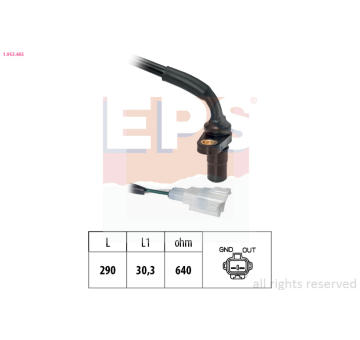 Senzor, otáčky motoru EPS 1.953.465