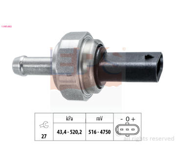 Senzor, tlak vyfuk.plynu EPS 1.980.002