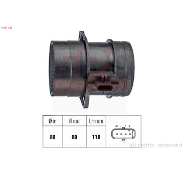 Snímač průtoku vzduchu EPS 1.991.446