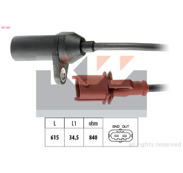 Generátor impulsů, klikový hřídel KW 453 206