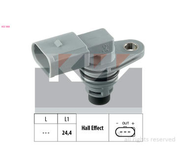 Snímač, poloha vačkového hřídele KW 453 368