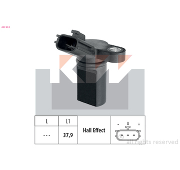 Snímač, poloha vačkového hřídele KW 453 453