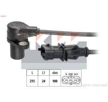Senzor, otáčky motoru KW 453 513
