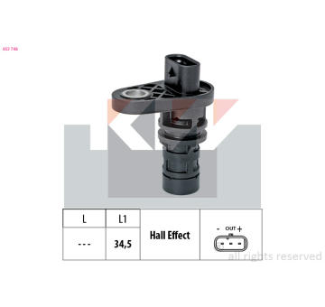 Generátor impulsů, klikový hřídel KW 453 748