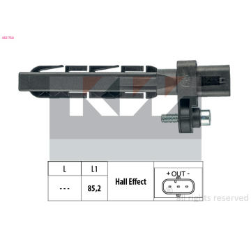 Generátor impulsů, klikový hřídel KW 453 758