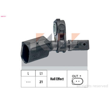 Snímač, počet otáček kol KW 460 011