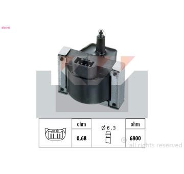 Zapalovací cívka KW 470 105