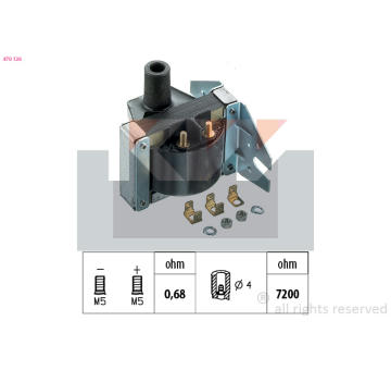 Zapalovací cívka KW 470 126