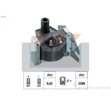 Zapalovací cívka KW 470 127