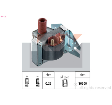 Zapalovací cívka KW 470 179