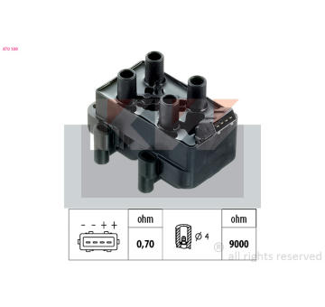 Zapalovací cívka KW 470 189