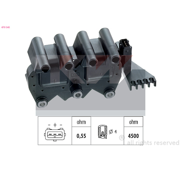 Zapalovací cívka KW 470 345