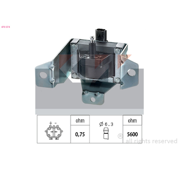 Zapalovací cívka KW 470 374