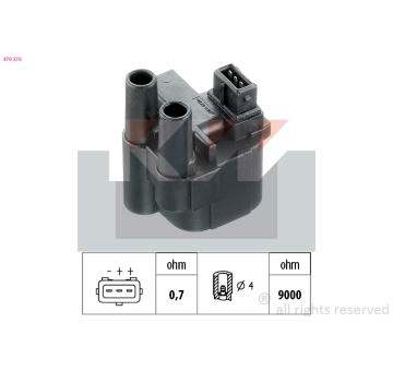 Zapalovací cívka KW 470 376
