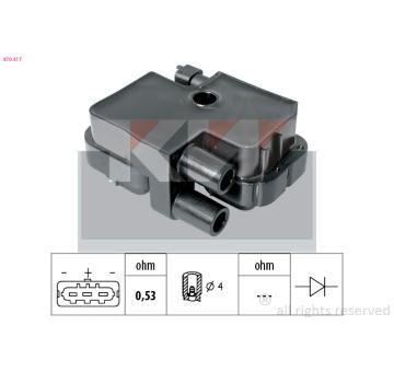 Zapalovací cívka KW 470 417