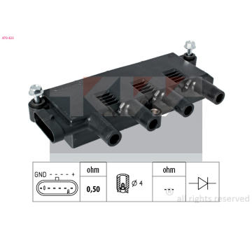 Zapalovací cívka KW 470 423