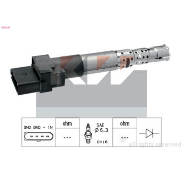 Zapalovací cívka KW 470 435