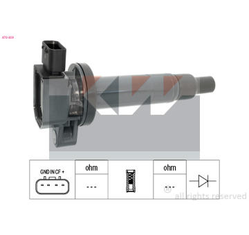 Zapalovací cívka KW 470 459