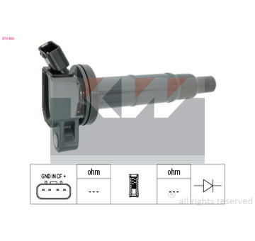 Zapalovací cívka KW 470 466