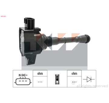 Zapalovací cívka KW 470 551