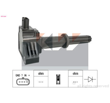 Zapalovací cívka KW 470 644